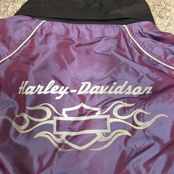 Harley-Davidson Purple and Black Jacket - Picture 5 of 6